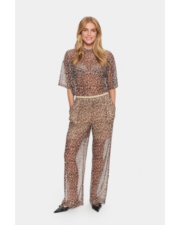 SAINT TROPEZ Loosefit Broek 'LoreenSZ' in Gemengde kleuren: voorkant