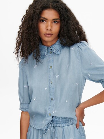 Camicia da donna 'CANDICE' di ONLY in blu