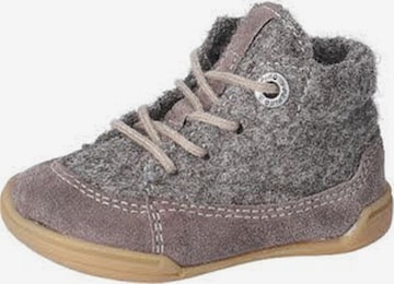 PEPINO by RICOSTA - Zapatos primeros pasos 'Lauflernschuhe Jungen 50 1000302 460 Leder-Mix in grau' en gris: frente