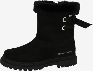 TOM TAILOR Snowboots in Schwarz: predná strana