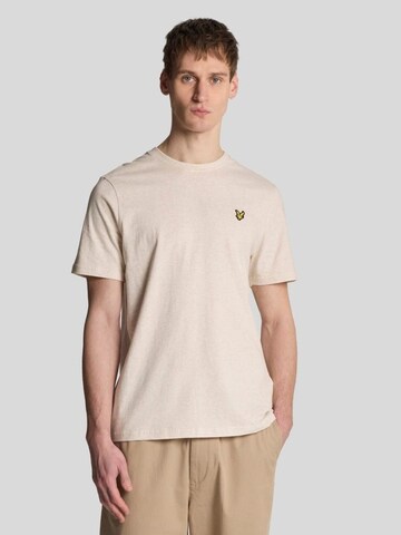 Lyle & Scott Shirt 'heather'‌‌‌‌‌‌‌‌ in Weiß: Vorderseite