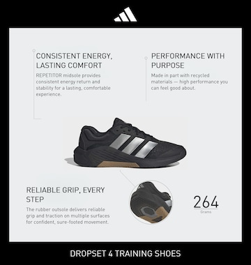 ADIDAS PERFORMANCE Športová obuv 'Dropset 4' - Čierna