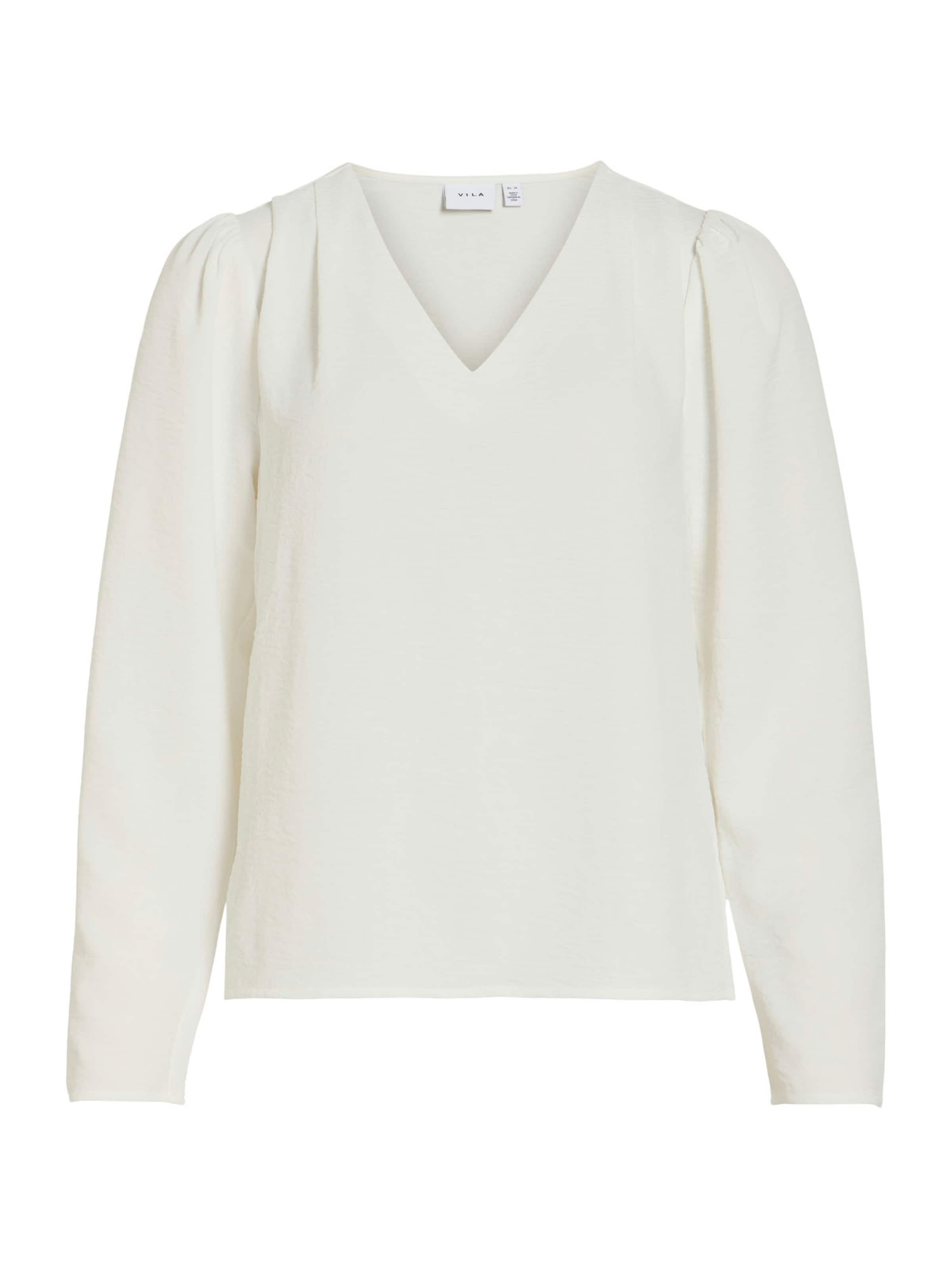 VILA Blouse 'VIRELLA' in de kleur Wit, Productweergave