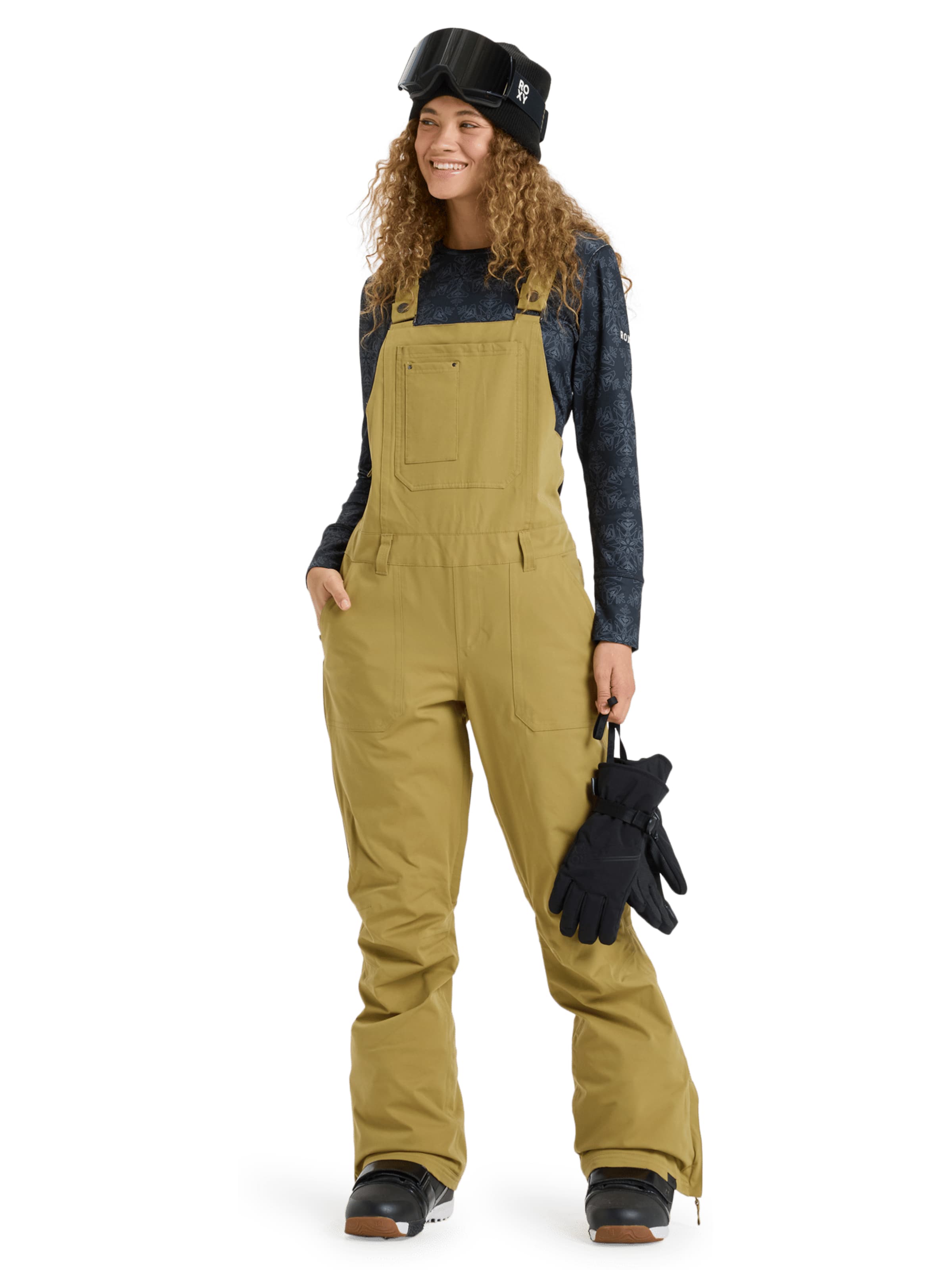 ROXY Outdoorhose in Grün: Vorderseite