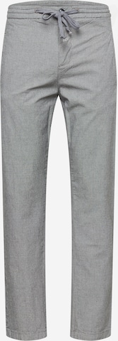 Lindbergh Regular Broek 'Superflex' in Grijs: voorkant