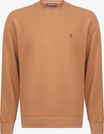 Jacey Quinn Collegepaita värissä ruskea: etupuoli