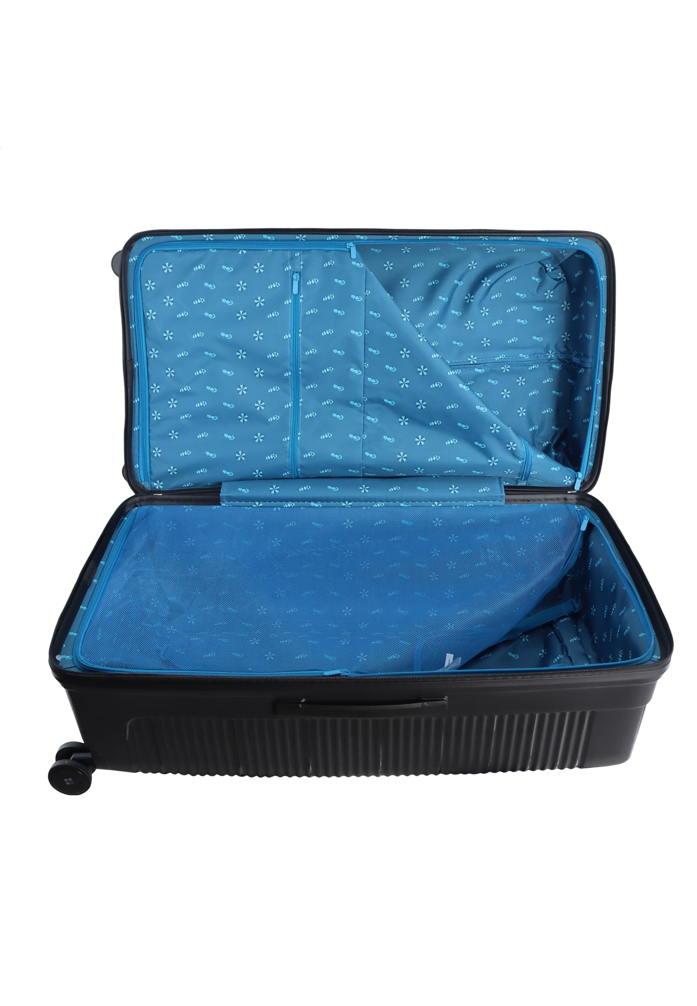 Saxoline Blue Suitcase 'Overly' in Black