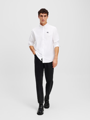 Karl Lagerfeld Regular fit Ing - fehér