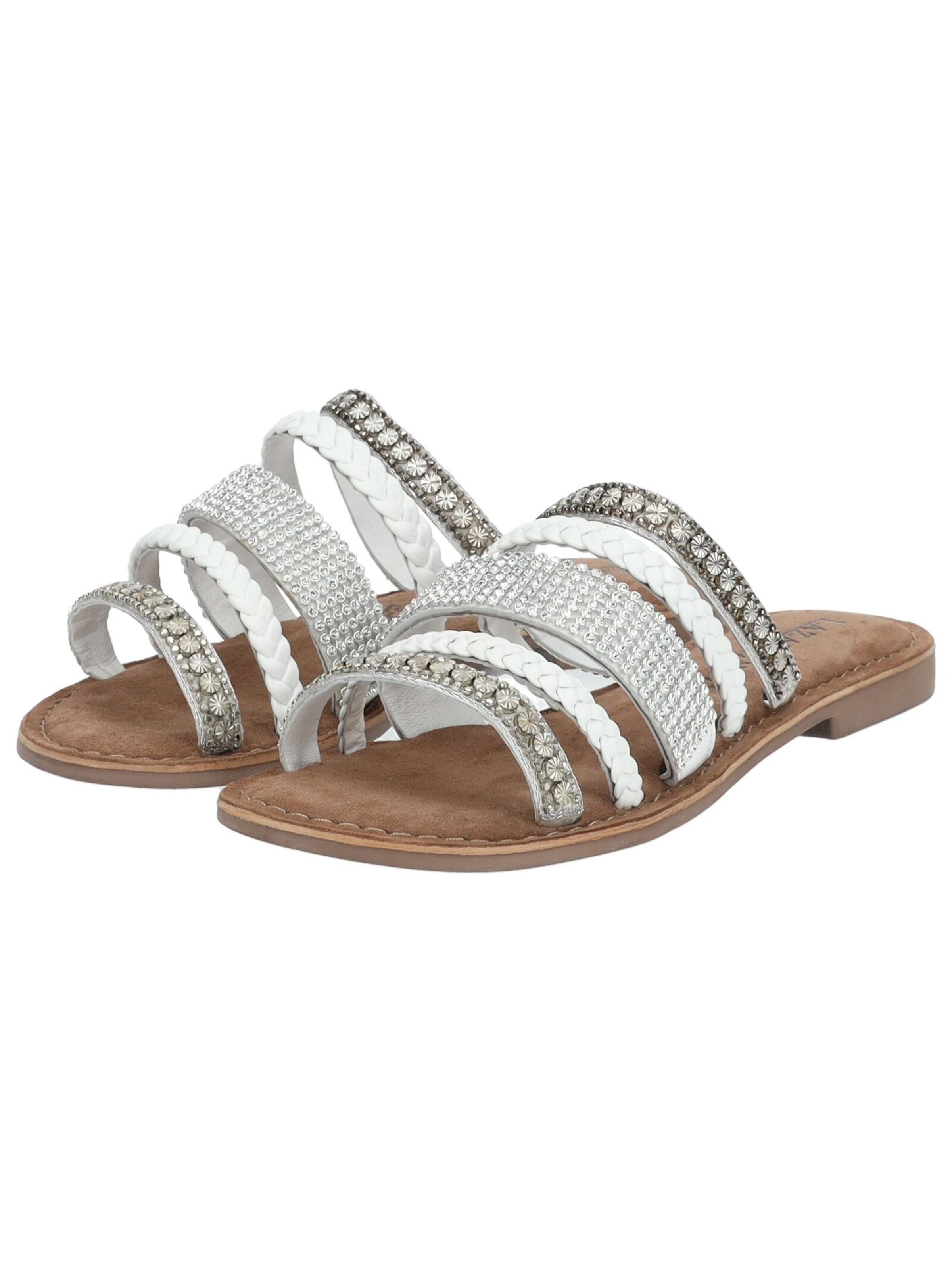 LAZAMANI Mules in White