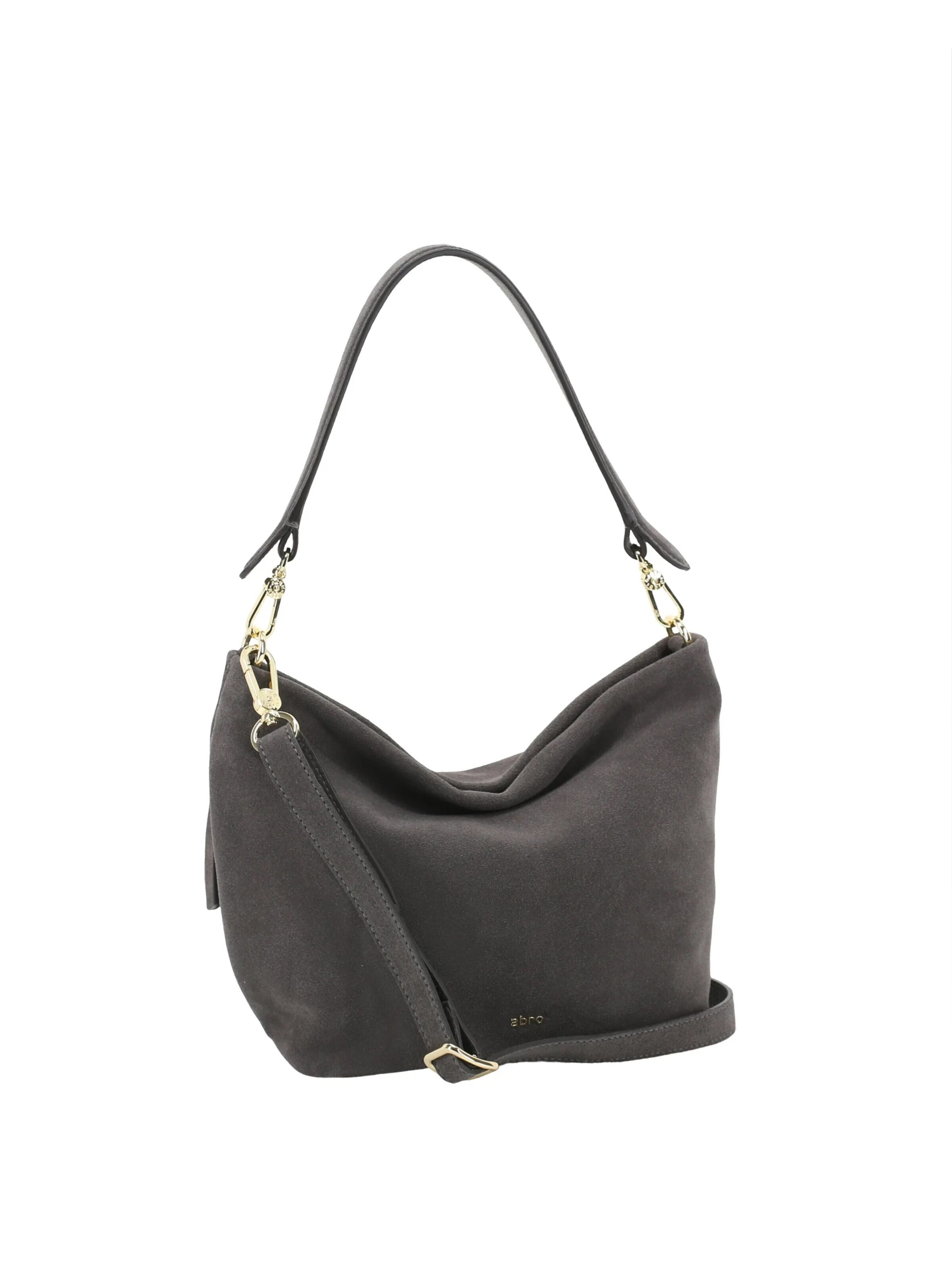ABRO Shoulder Bag 'EBONY' in Grey