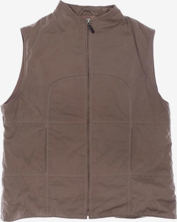 Lecomte Vest in L in Beige: front