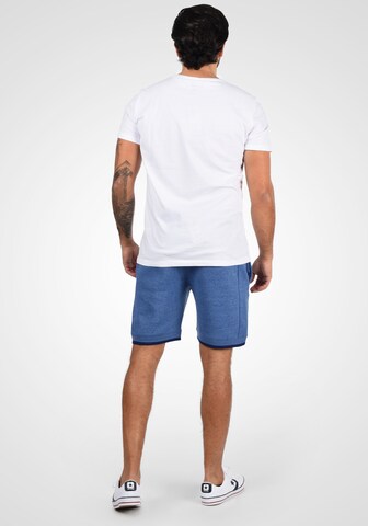 !Solid Regular Sweatshorts 'Benjamin' in Blau