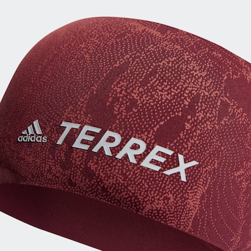 ADIDAS TERREX Athletic Headband in Red