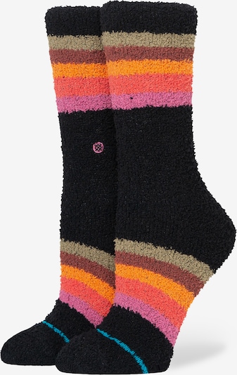 Stance Chaussettes en mélange de couleurs / noir, Vue avec produit