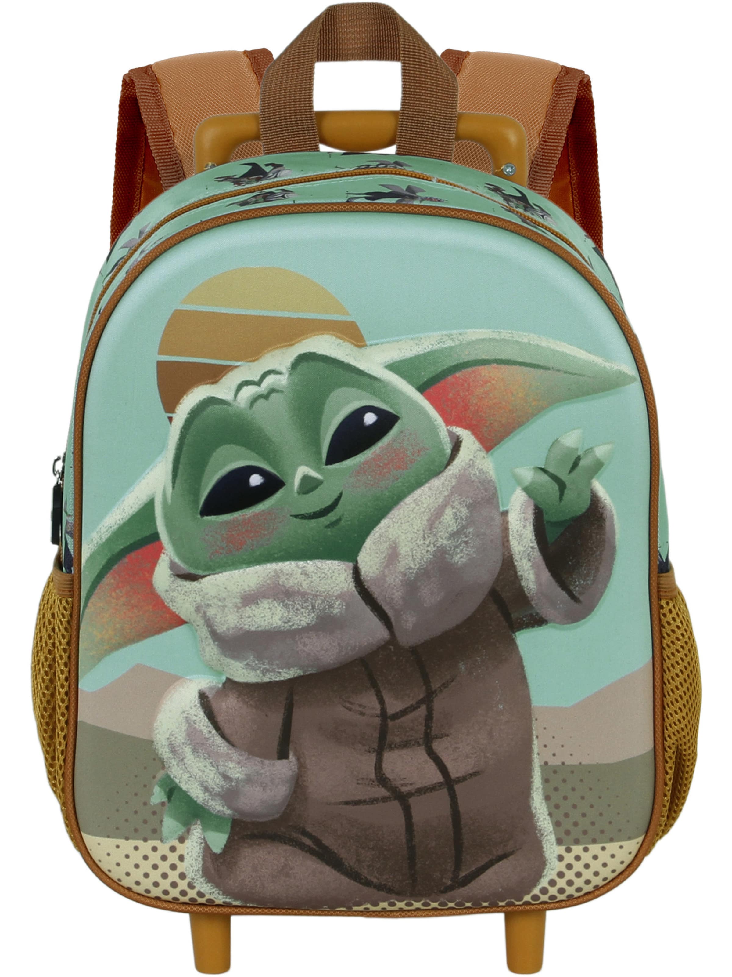 Sac à dos 'The Mandalorian Say Hi' STAR WARS en vert : devant