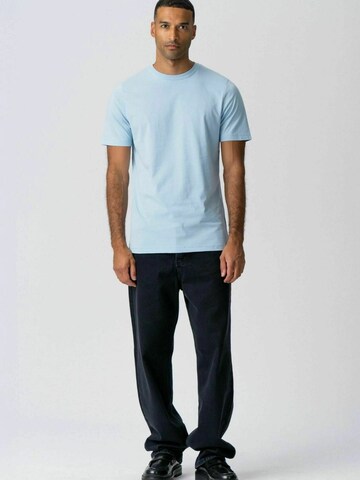 Regular fit Camicia ' Organic Basic ' di TEESHOPPEN in blu