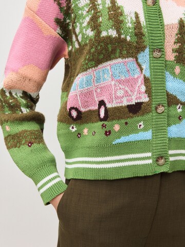 Cardigan Next en vert
