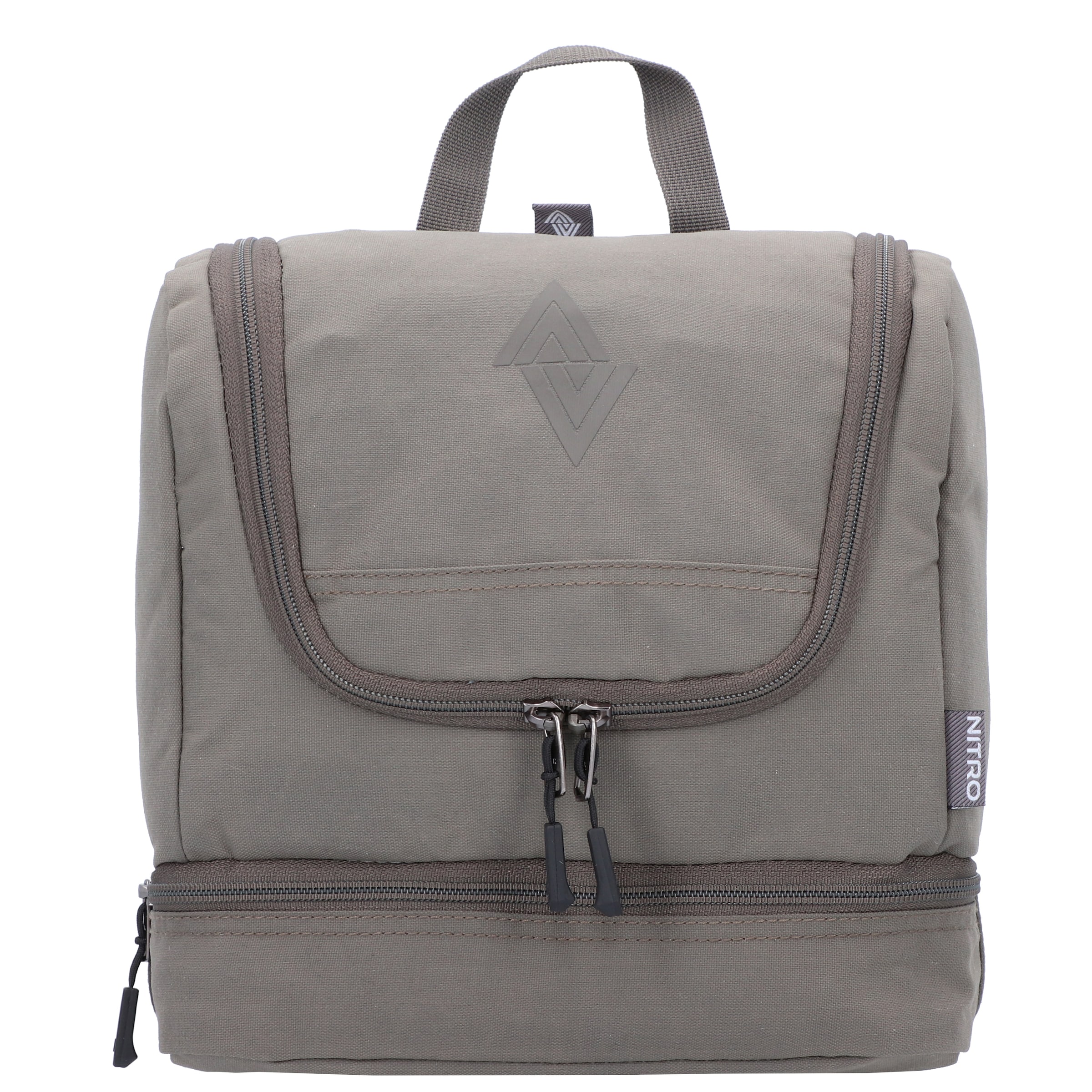 NitroBags Travelbags Travel Kit Kosmetiktasche 25 cm in Grau: Vorderseite