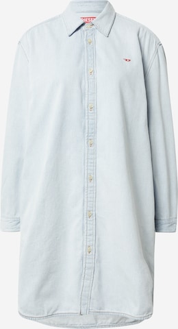 DIESEL Shirt Dress 'BLEX' in Blue: front