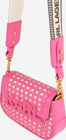 Karl Lagerfeld Tasche in Pink: predná strana