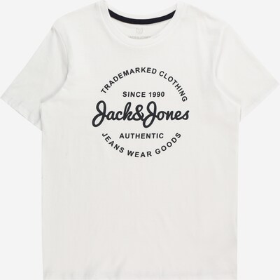 Jack & Jones Junior Shirt 'FOREST' in de kleur Zwart / Wit, Productweergave