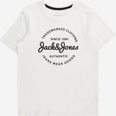Jack & Jones Junior T-Shirt 'FOREST' en noir / blanc, Vue avec produit