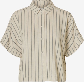 SELECTED Blúzka 'SLFViva' - Béžová: predná strana