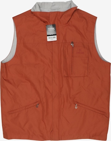 AIGNER Weste L-XL in Orange: Vorderseite