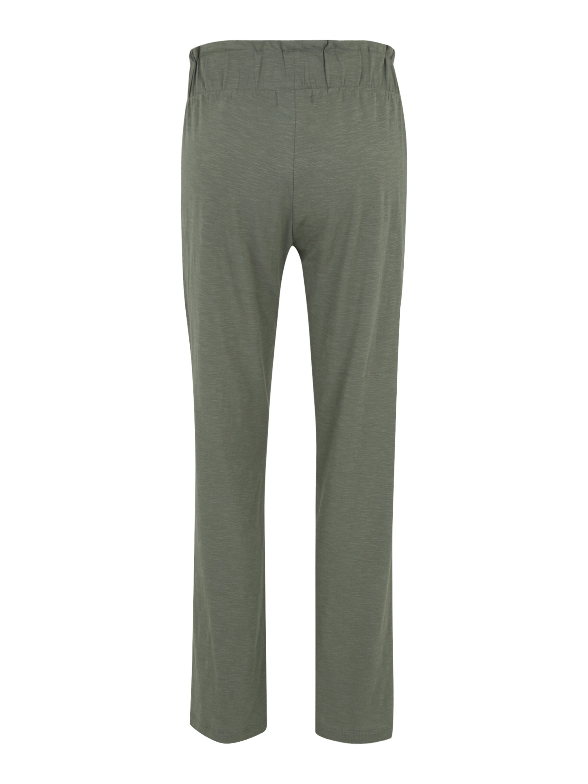MAMALICIOUS Tapered Trousers 'MLIvy' in Green