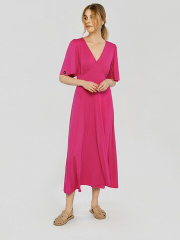 Robe 'Libra' Madnezz House en rose : devant