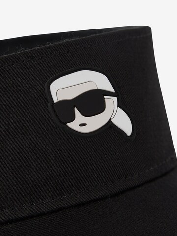 Karl Lagerfeld Čepice 'Ikonik 2.0 Visor' – černá