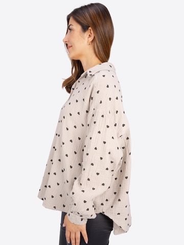 Chemisier 'Liya' Seasons of April en beige