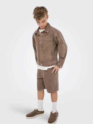 Giacca di mezza stagione 'OSJENTIRE' di Only & Sons Junior in marrone
