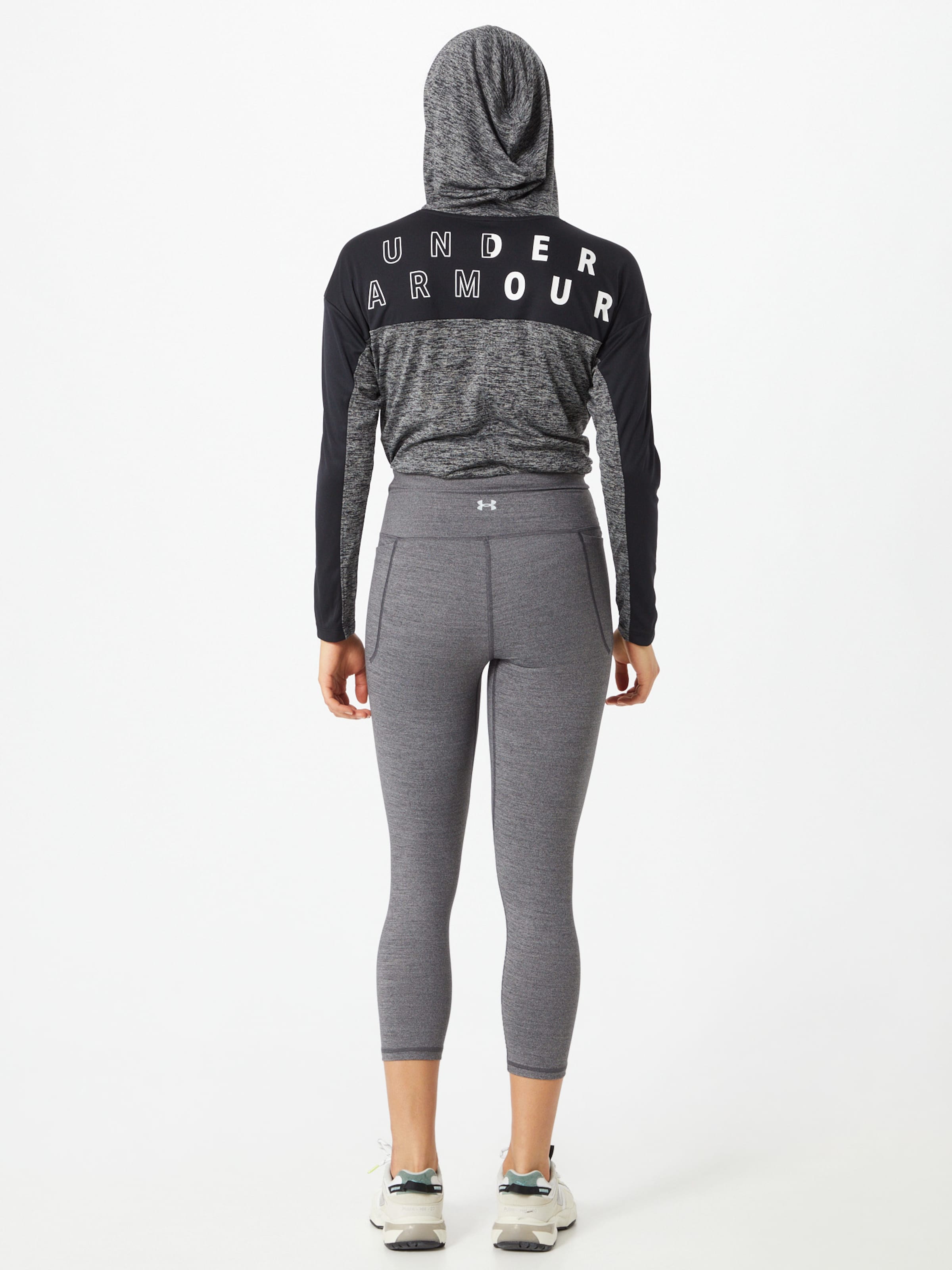 Frauen Sportarten UNDER ARMOUR Sporthose 'Meridian' in Graumeliert - MH84275 Frauen Sportarten UNDER ARMOUR Sporthose 'Meridian' in Graumeliert - MH84275