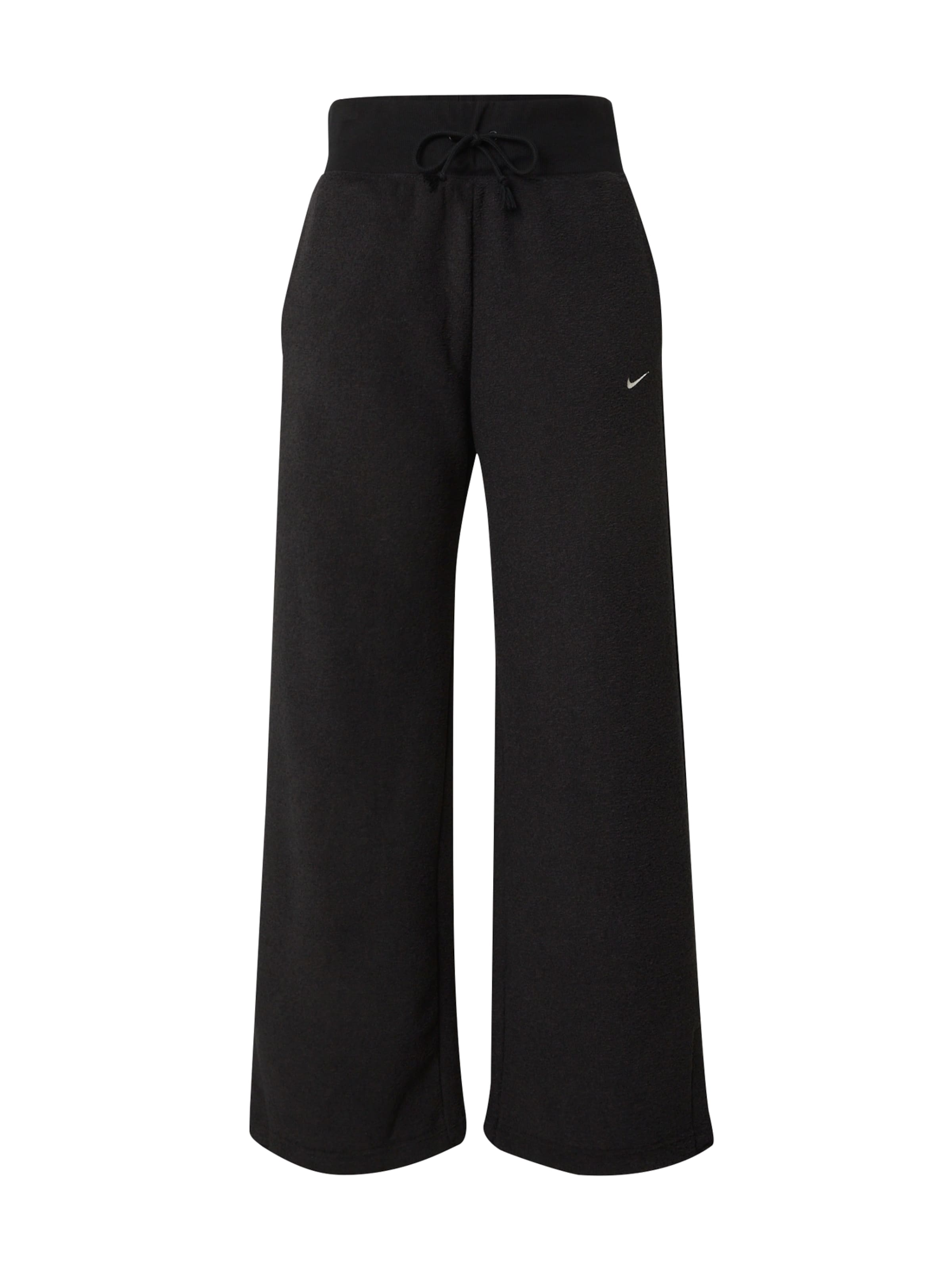Wide leg Pantaloni di Nike Sportswear in nero: frontale