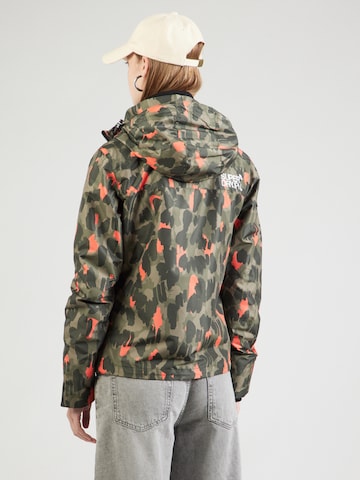 Veste mi-saison Superdry en vert