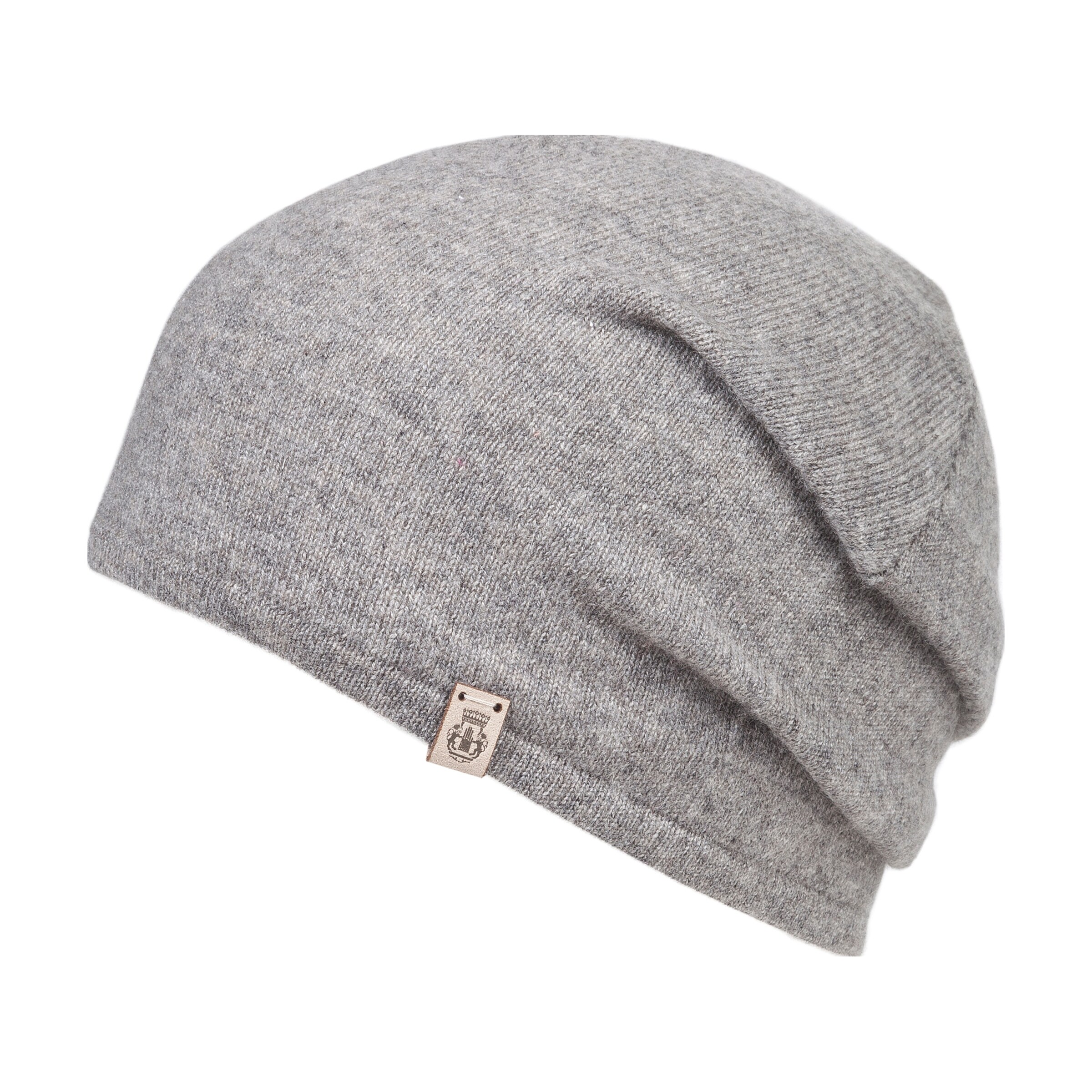 Roeckl Beanie Mütze 'BUSINESS CASHMERE' in Grau: Vorderseite