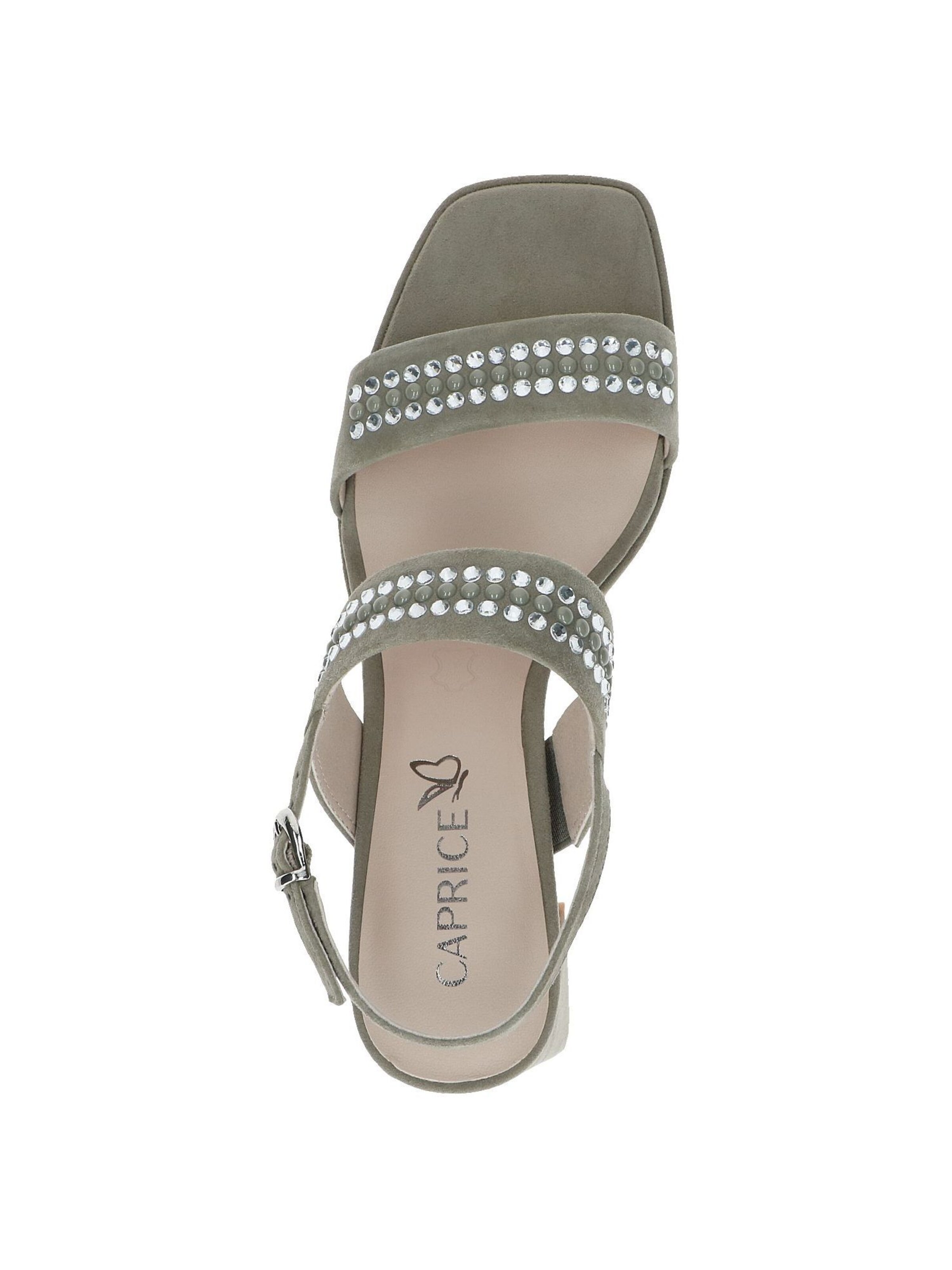 CAPRICE Sandale in Grün