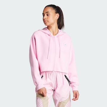 ADIDAS BY STELLA MCCARTNEY Sportovní mikina – pink: přední strana