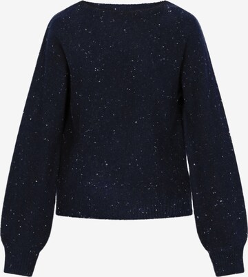 Pull-over DreiMaster Klassik en bleu : devant