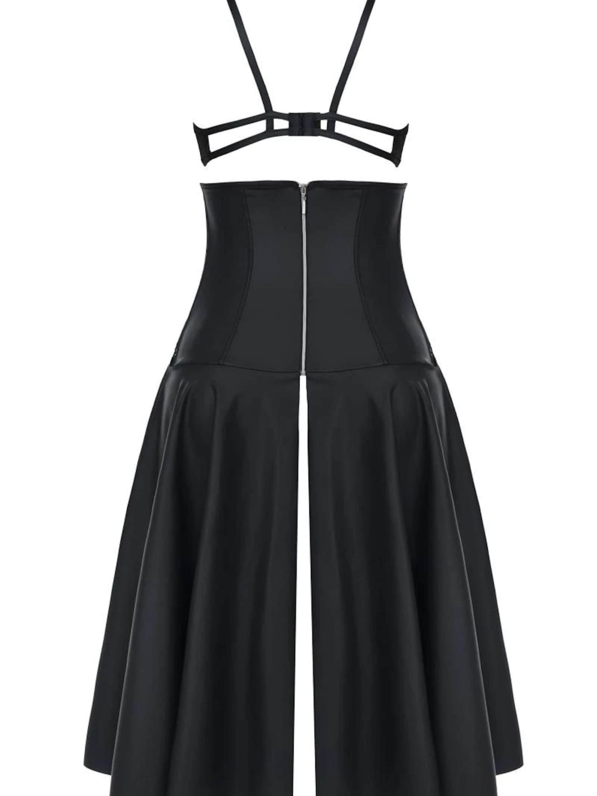 Demoniq Ouvert 'Wetlook Set Selene' in Schwarz