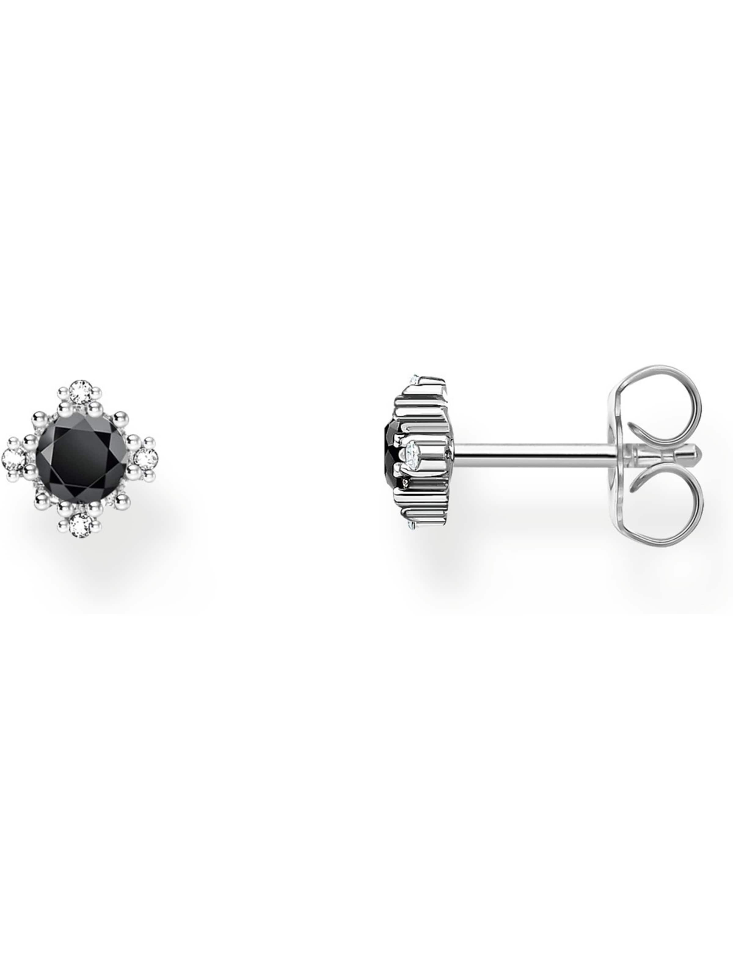 Thomas Sabo Earrings in Black: front