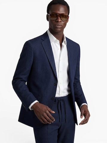 SELECTED Regular fit Сако 'SLHELLIOT' в синьо: отпред