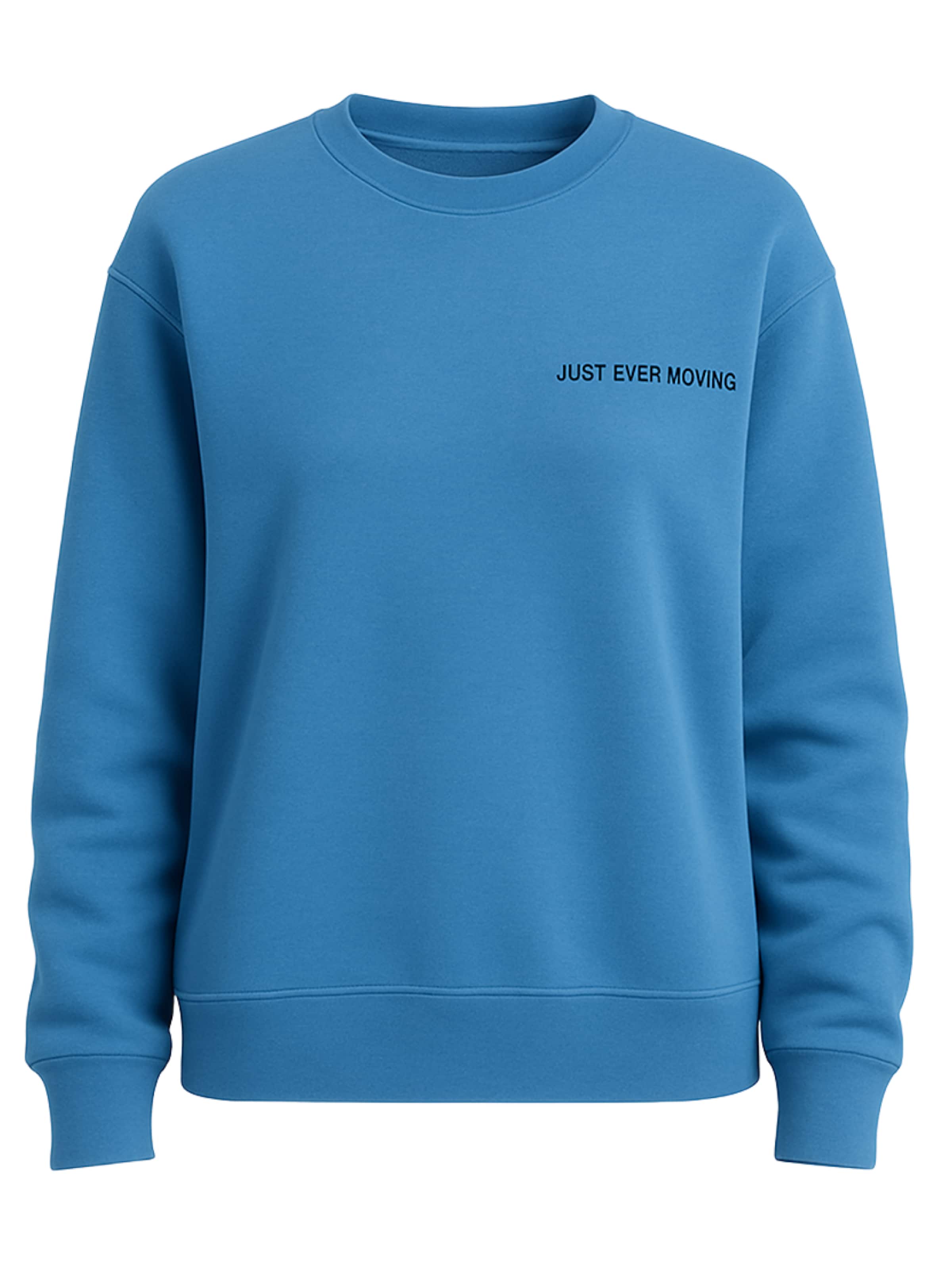 Justever Sweatshirt in Blue: front