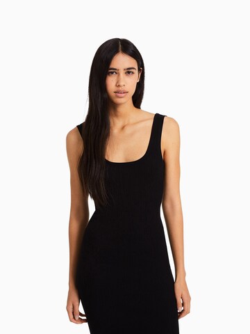 Bershka Kleid in Schwarz: Vorderseite