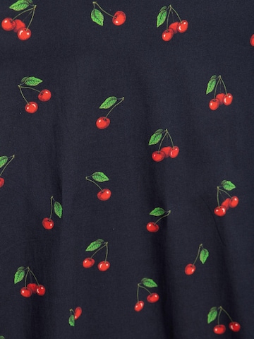 Queen Kerosin Summer Dress 'Cherry' in Black