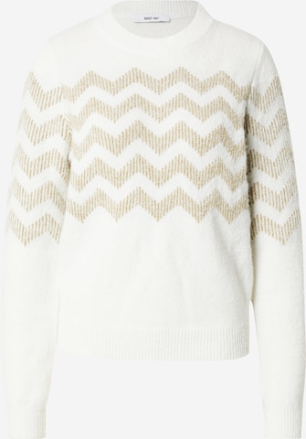 ABOUT YOU Пуловер 'Suzi' в бяло: отпред
