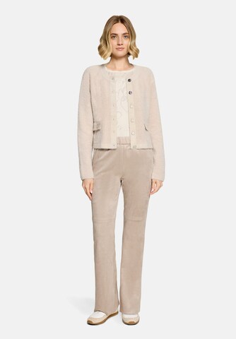 Betty Barclay Gebreid vest in Beige