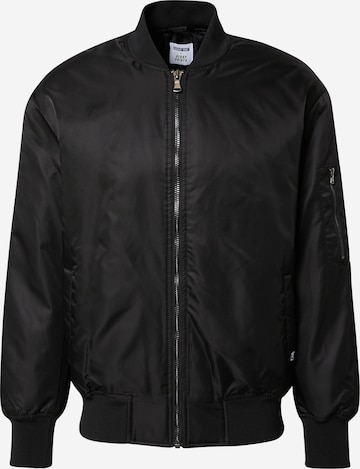 ABOUT YOU x Benny Cristo Between-Season Jacket 'Christos' in Black: front