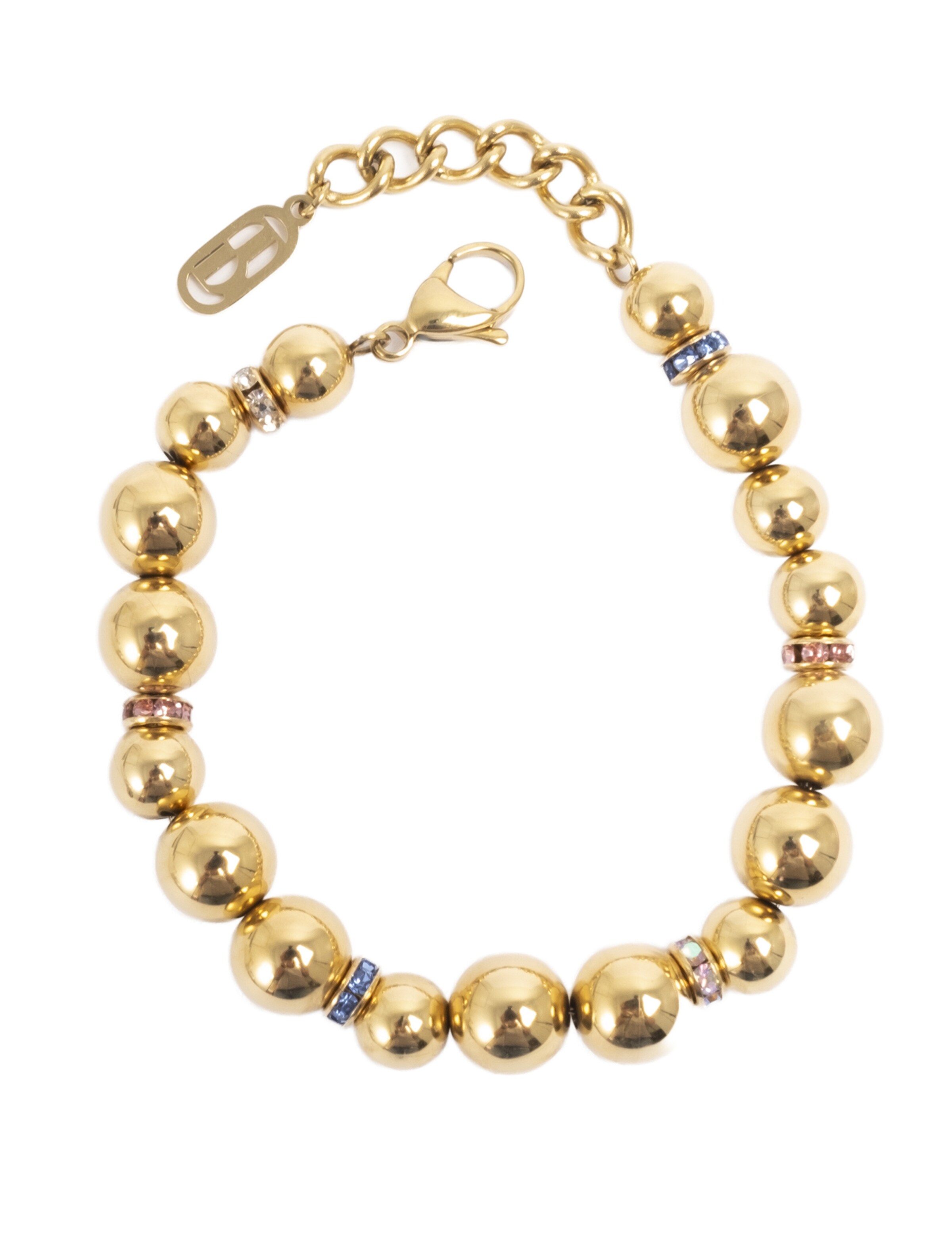 A&C Oslo – Nordic Design Jewellery Bracelet 'Tone Damli  - Smooth' in Gold, Item view